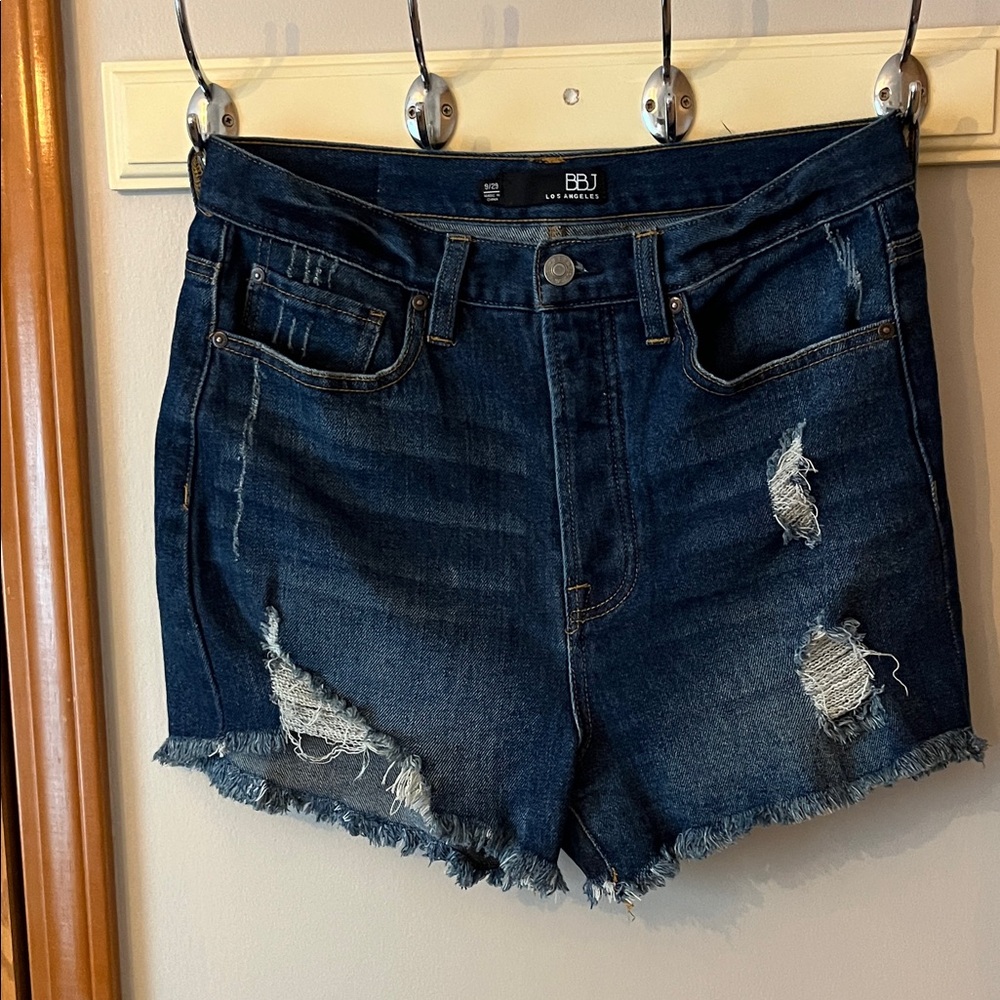 Denim Shorts distressed size 9